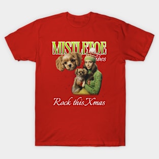 Funny Christmas Party Shirt Mistletoe T-Shirt